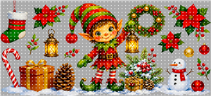 16oz Christmas-S  2431